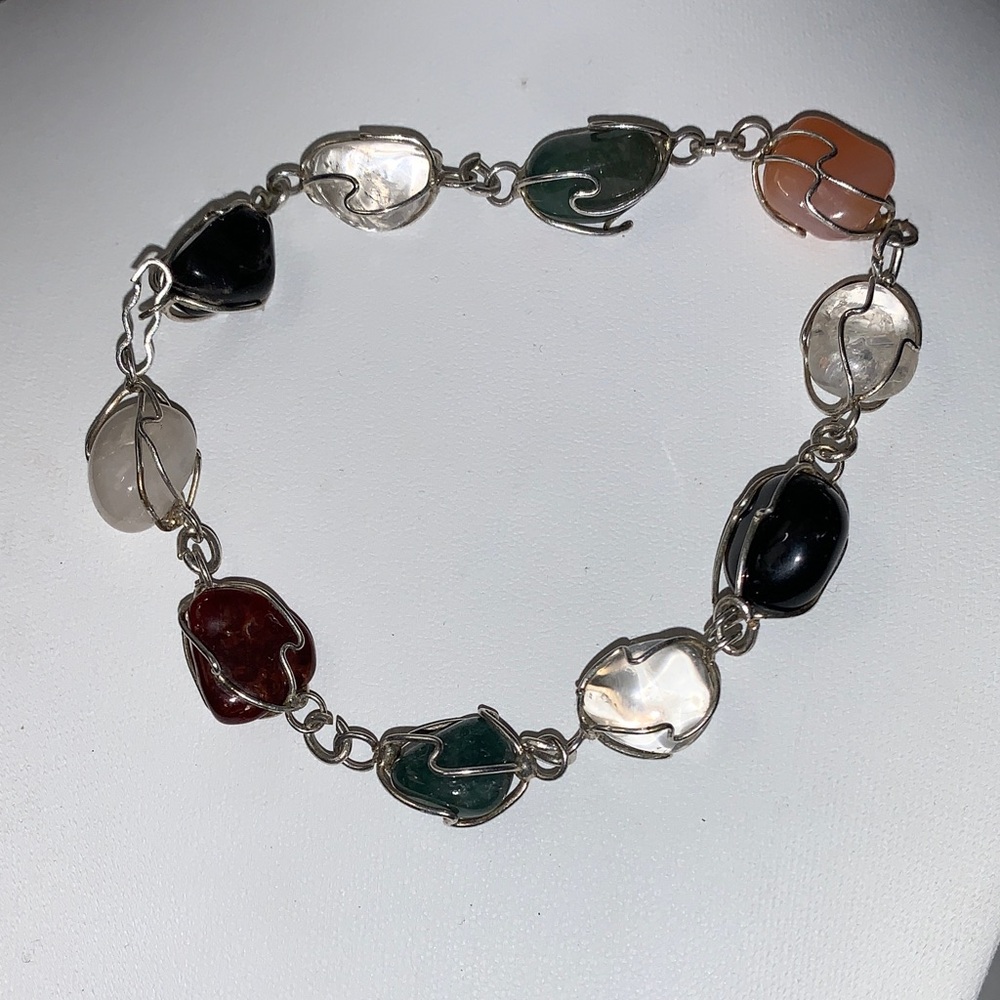 Chic Multicolor Stone Bracelet